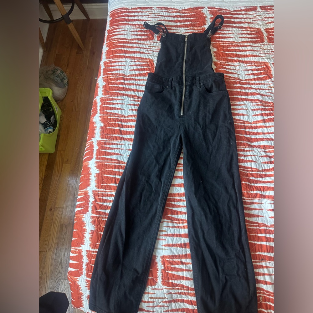 Hudson black overalls